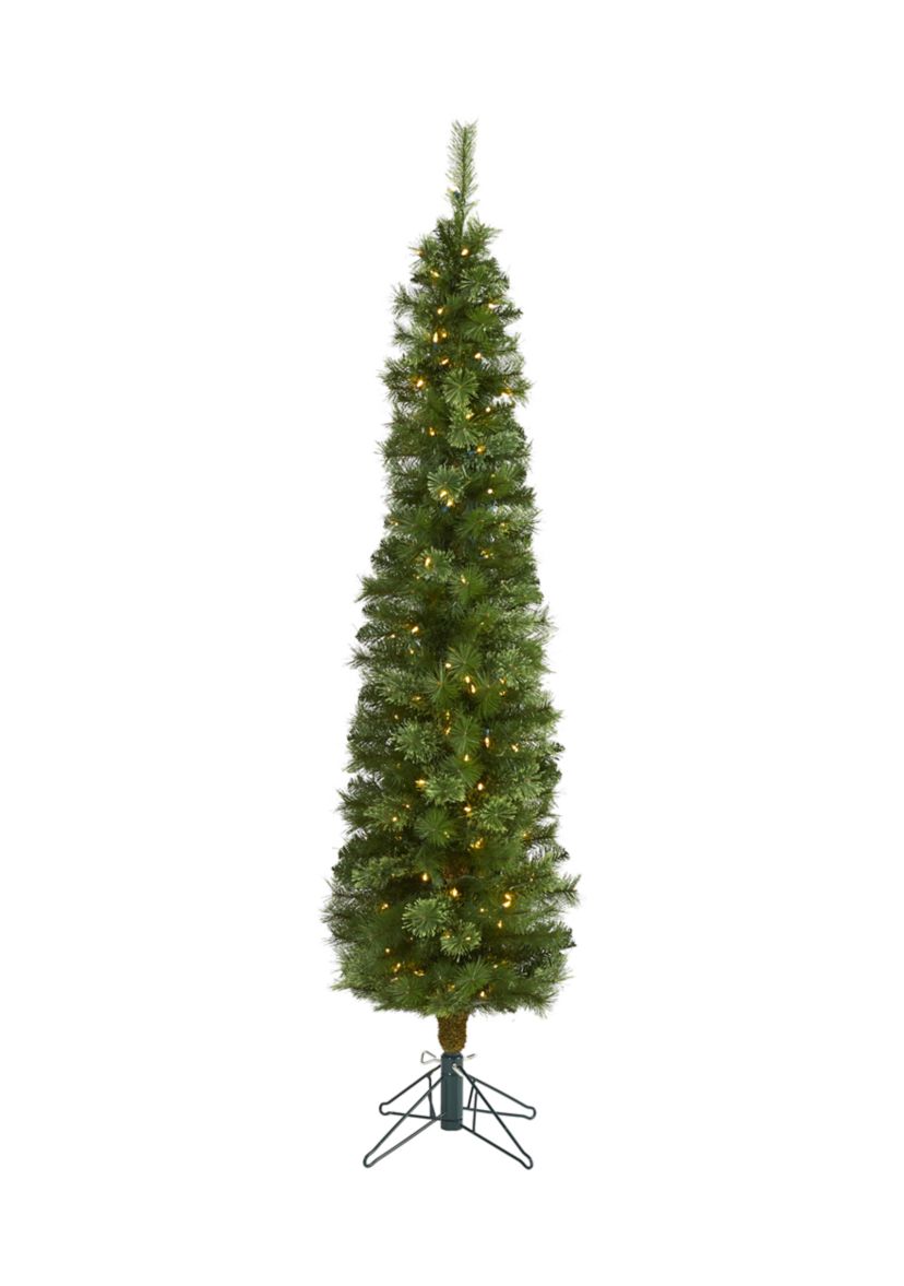 6 Foot Green Pencil Christmas Tree