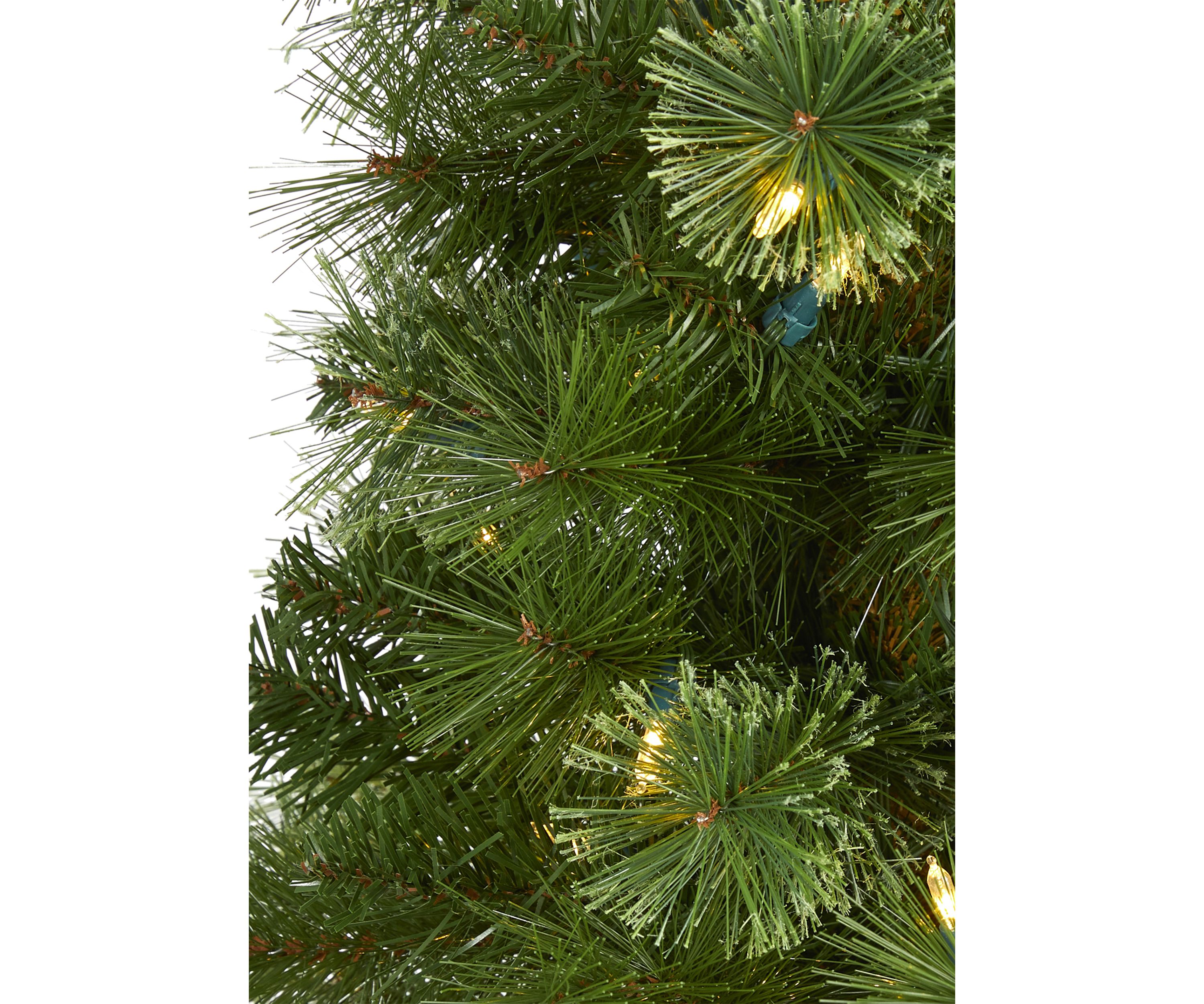 6 Foot Green Pencil Christmas Tree