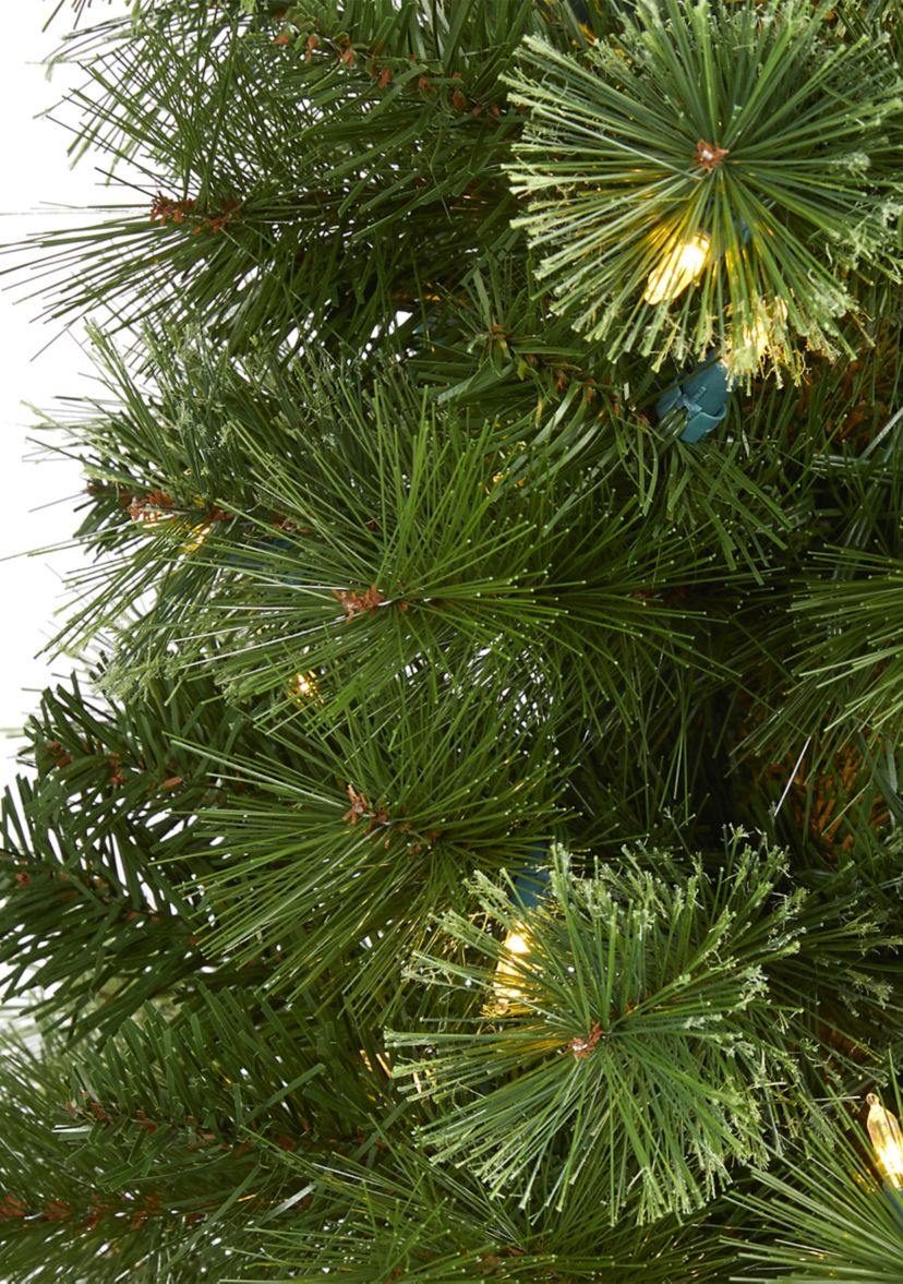 6 Foot Green Pencil Christmas Tree