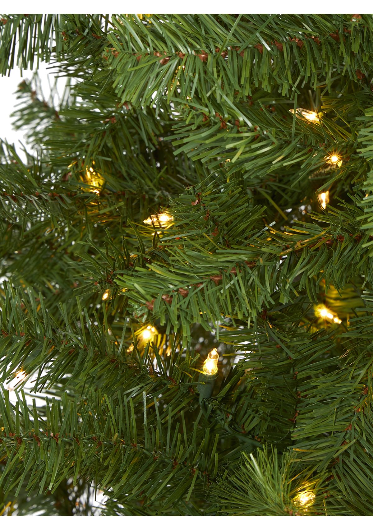 6 Foot Springfield Artificial Christmas Tree with 300 Warm Clear Lights and 596 Tips