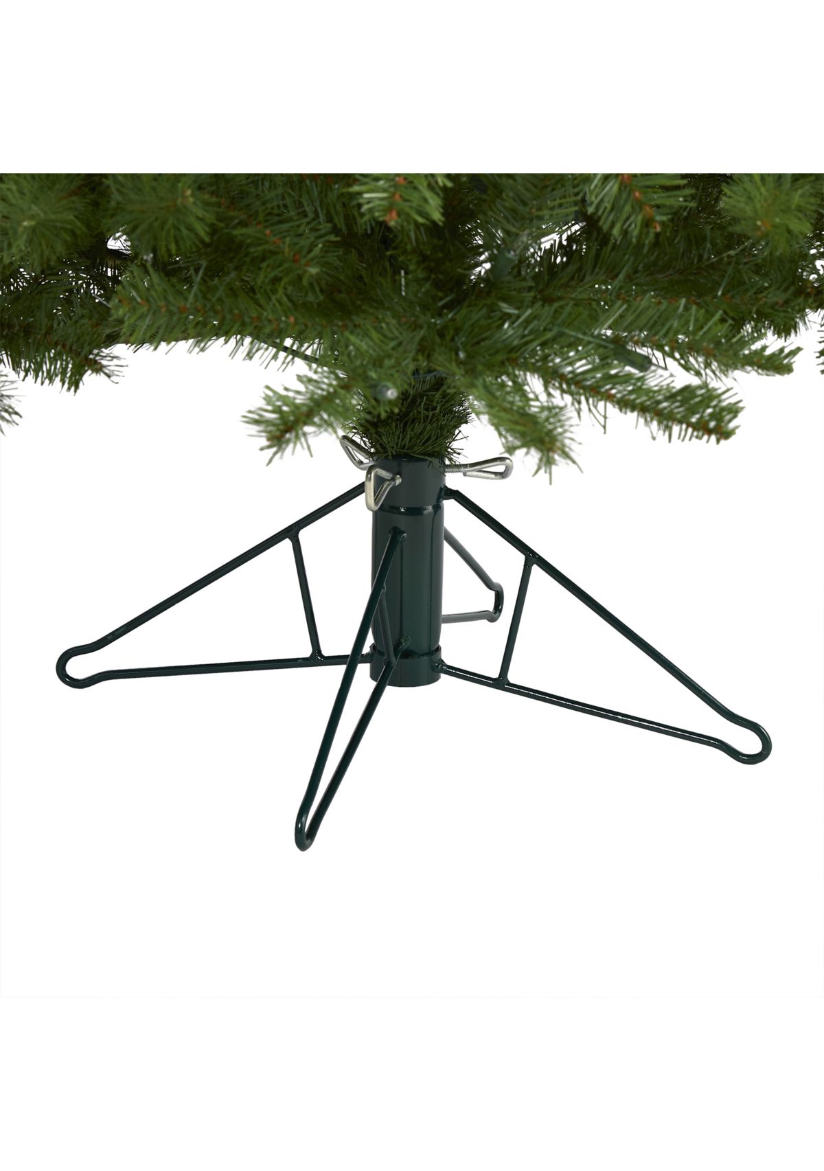 6 Foot Springfield Artificial Christmas Tree with 300 Warm Clear Lights and 596 Tips