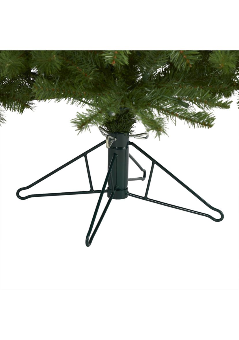 6 Foot Springfield Artificial Christmas Tree with 300 Warm Clear Lights and 596 Tips