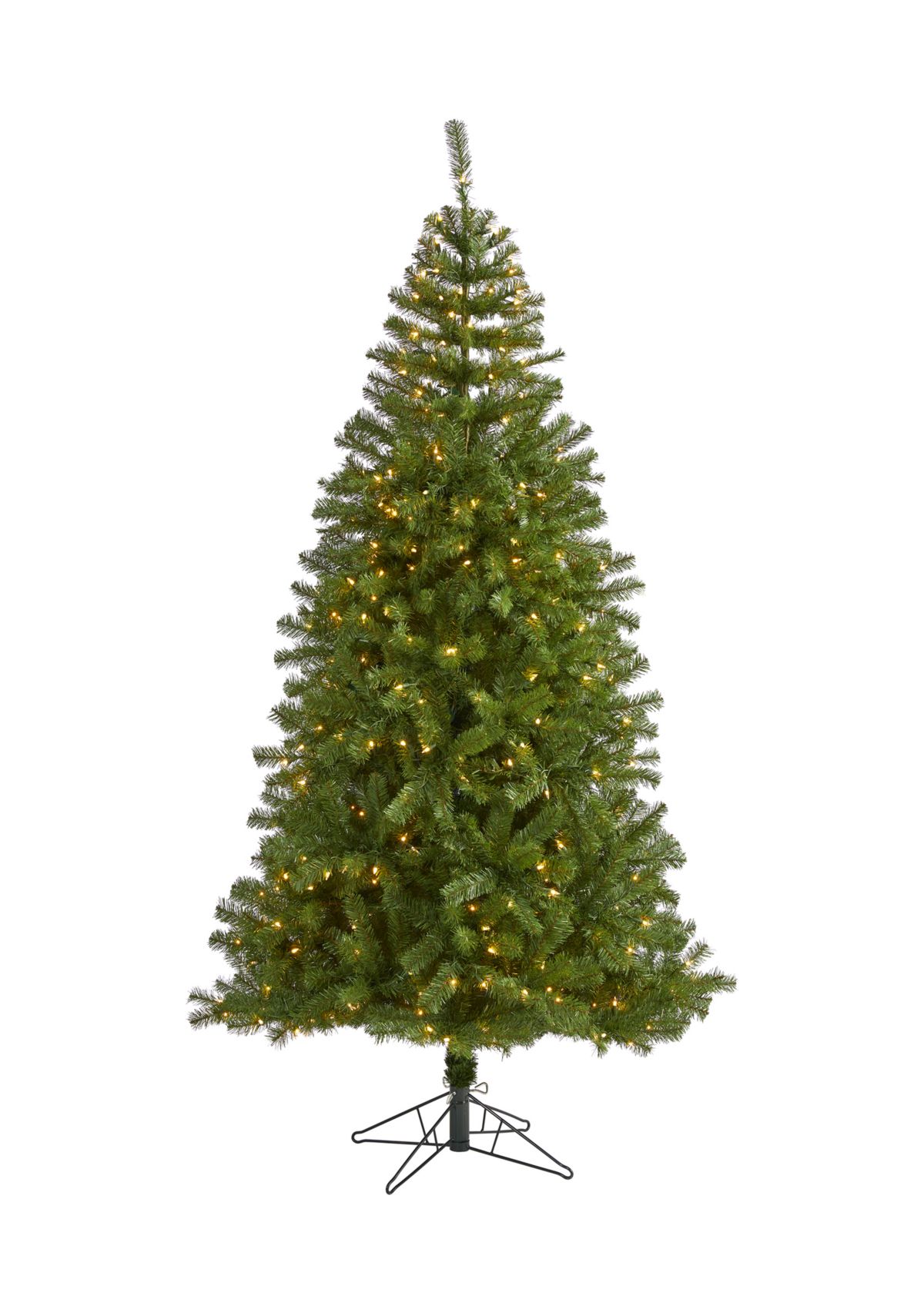 7 Foot Springfield Artificial Christmas Tree with 400 Warm Clear Lights and 916 Bendable Branches