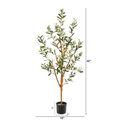3.5-Foot Olive Artificial Tree