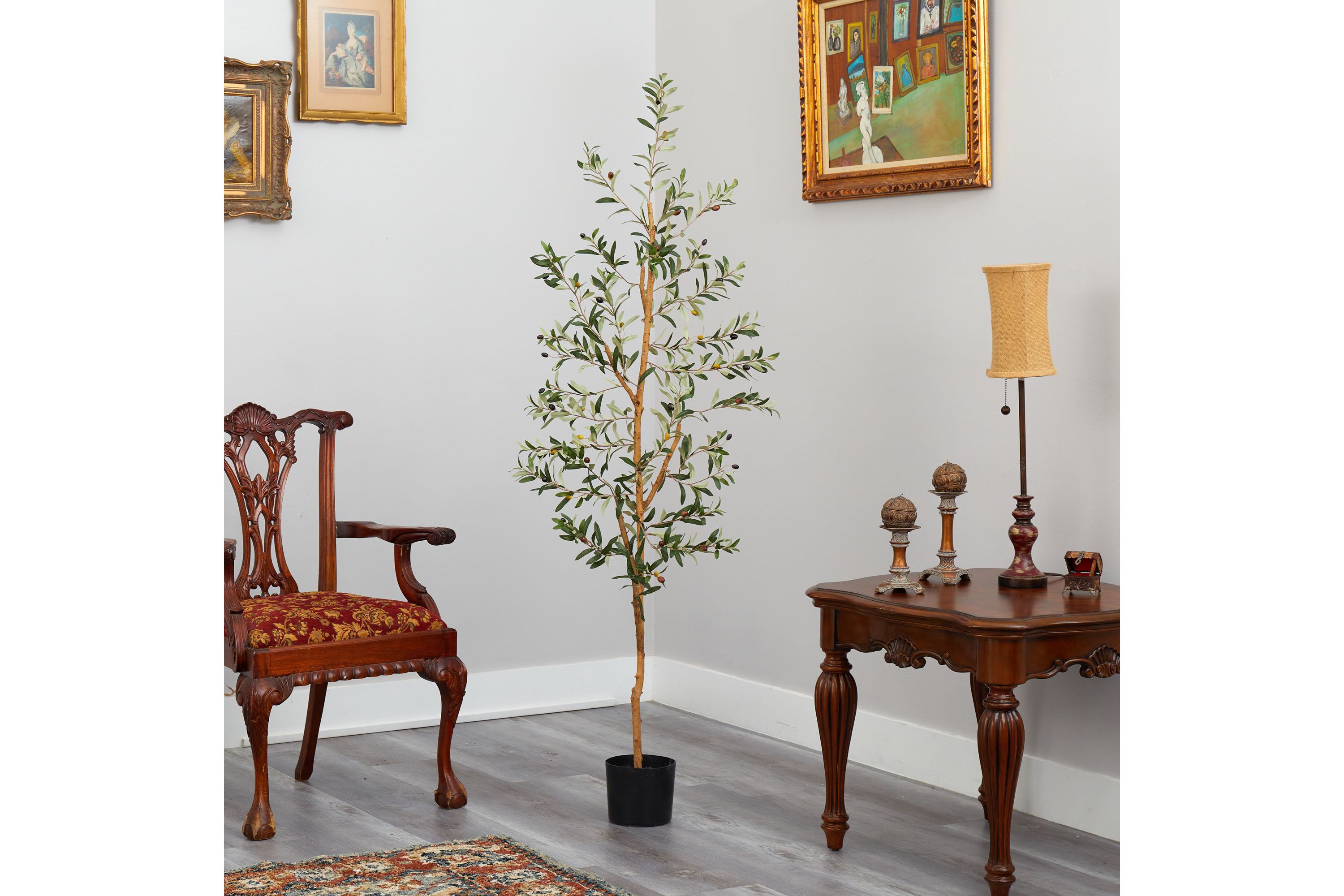 5.5-Foot Olive Artificial Tree