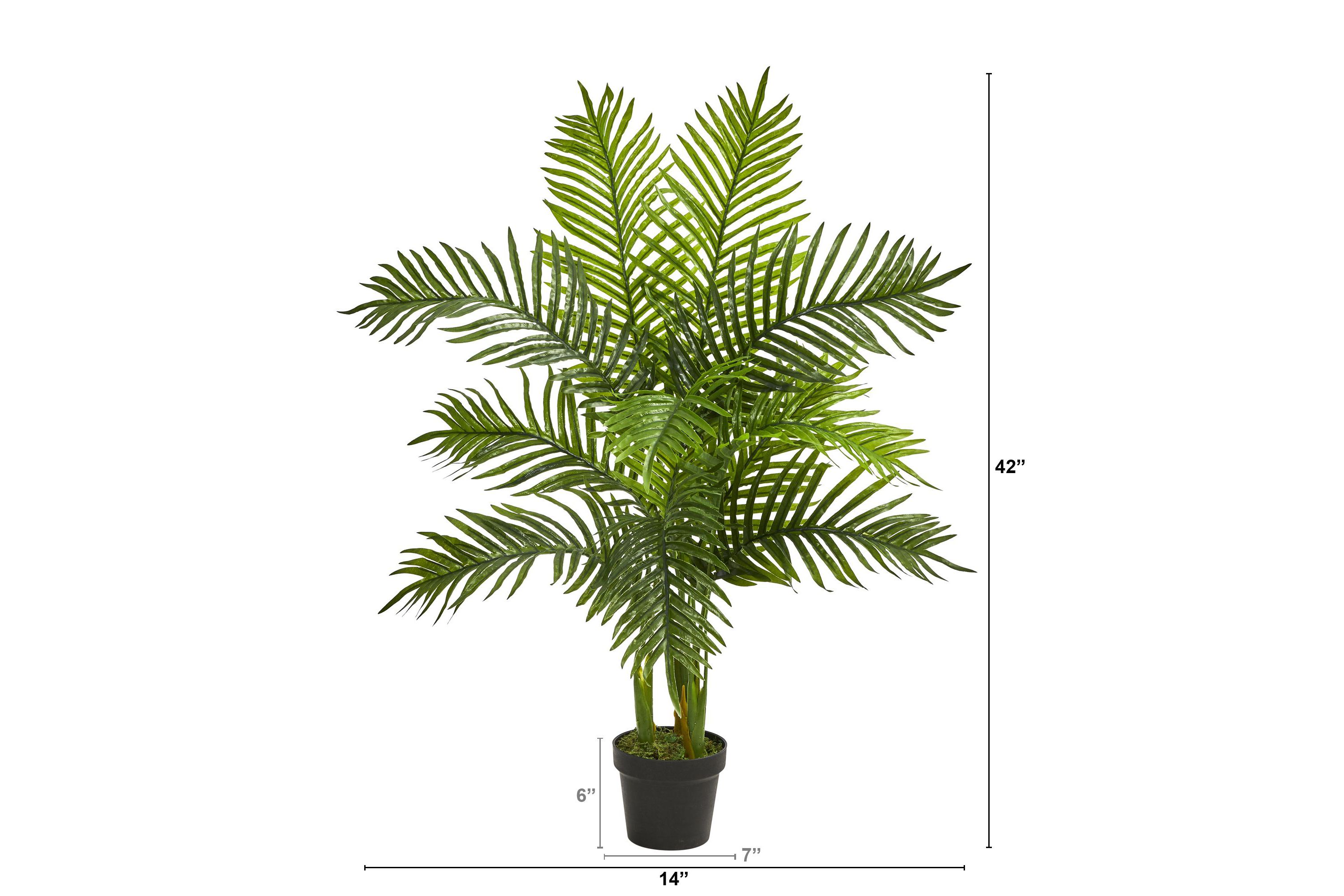 3.5-Foot Areca Palm Artificial Tree (Real Touch)