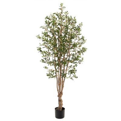 5-Foot Olive Artificial Tree with 1656 Leaves