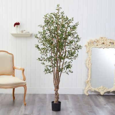 5-Foot Olive Artificial Tree with 1656 Leaves