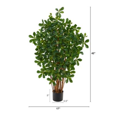 3.5-Foot Black Olive Artificial Tree