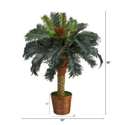 3-Foot Sago Palm Artificial Tree