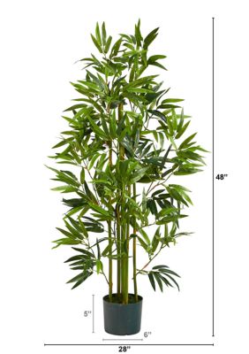 4-Foot Bamboo Artificial Tree