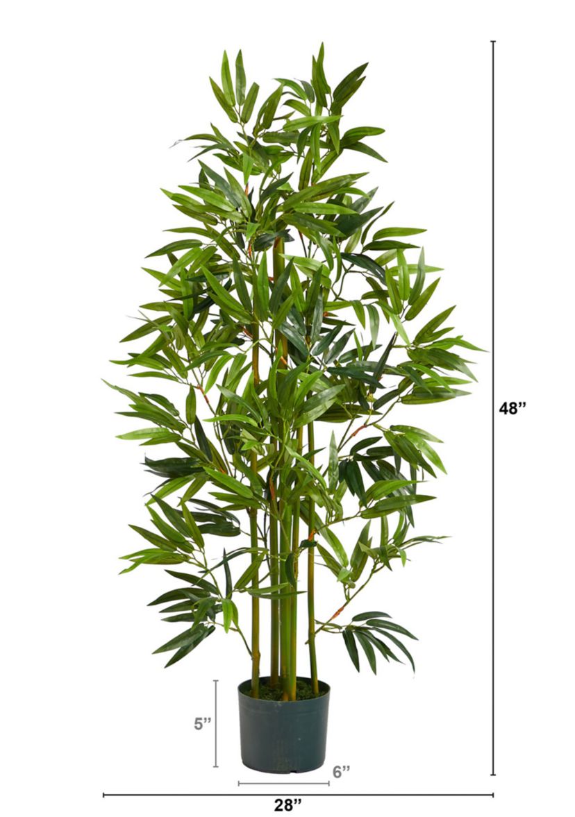 4-Foot Bamboo Artificial Tree