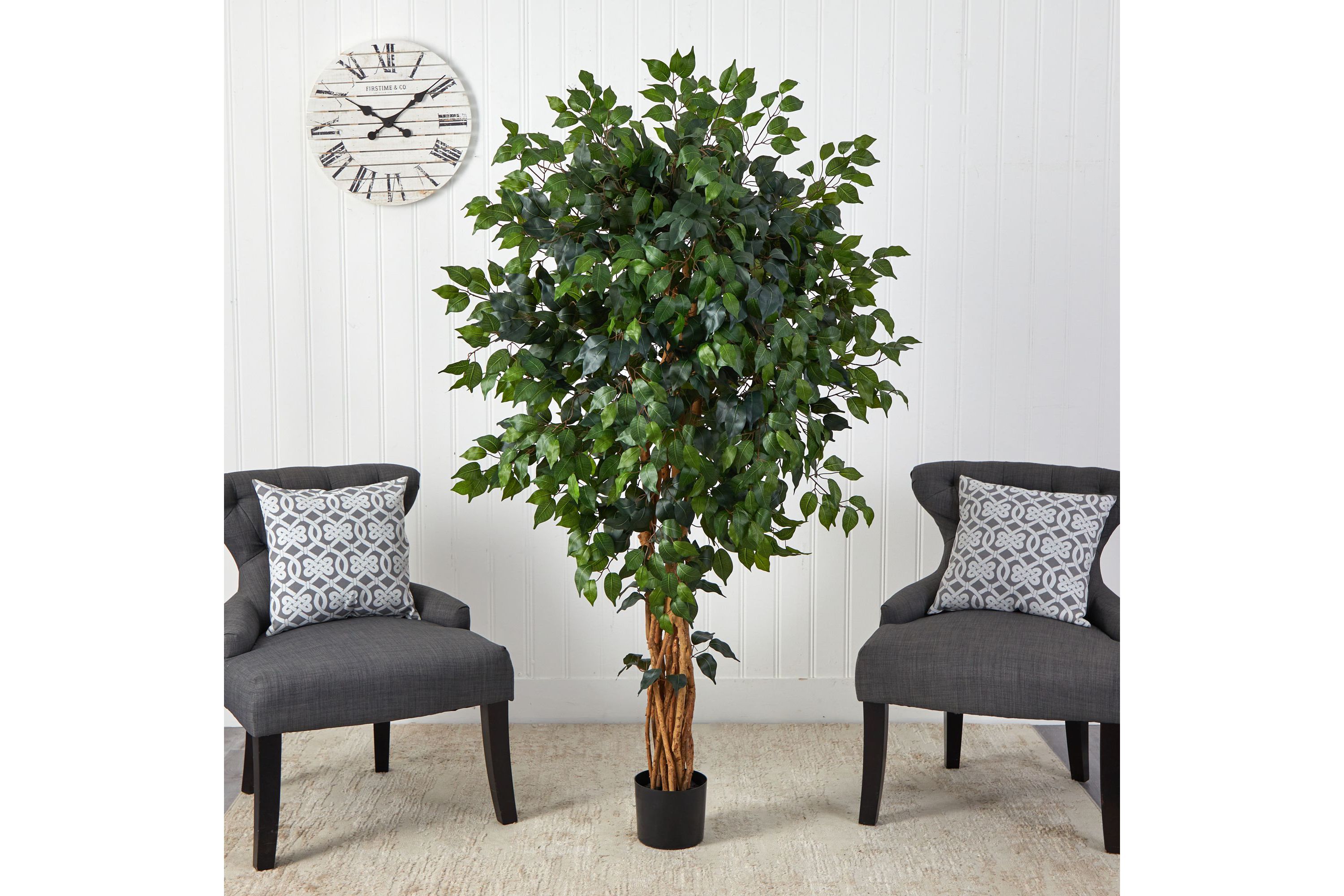 5.5-Foot Palace Ficus Artificial Tree