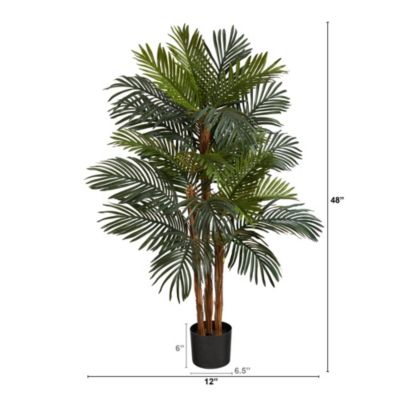 4-Foot Robellini Palm Artificial Tree
