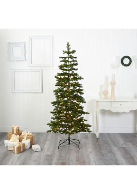 6.5 Foot Big Sky Spruce Artificial Christmas Tree with 200 Clear Warm (Multifunction) LED Lights and 265 Bendable Branches