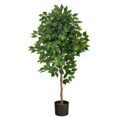 Nearly Natural 4-Foot Ficus Artificial Tree