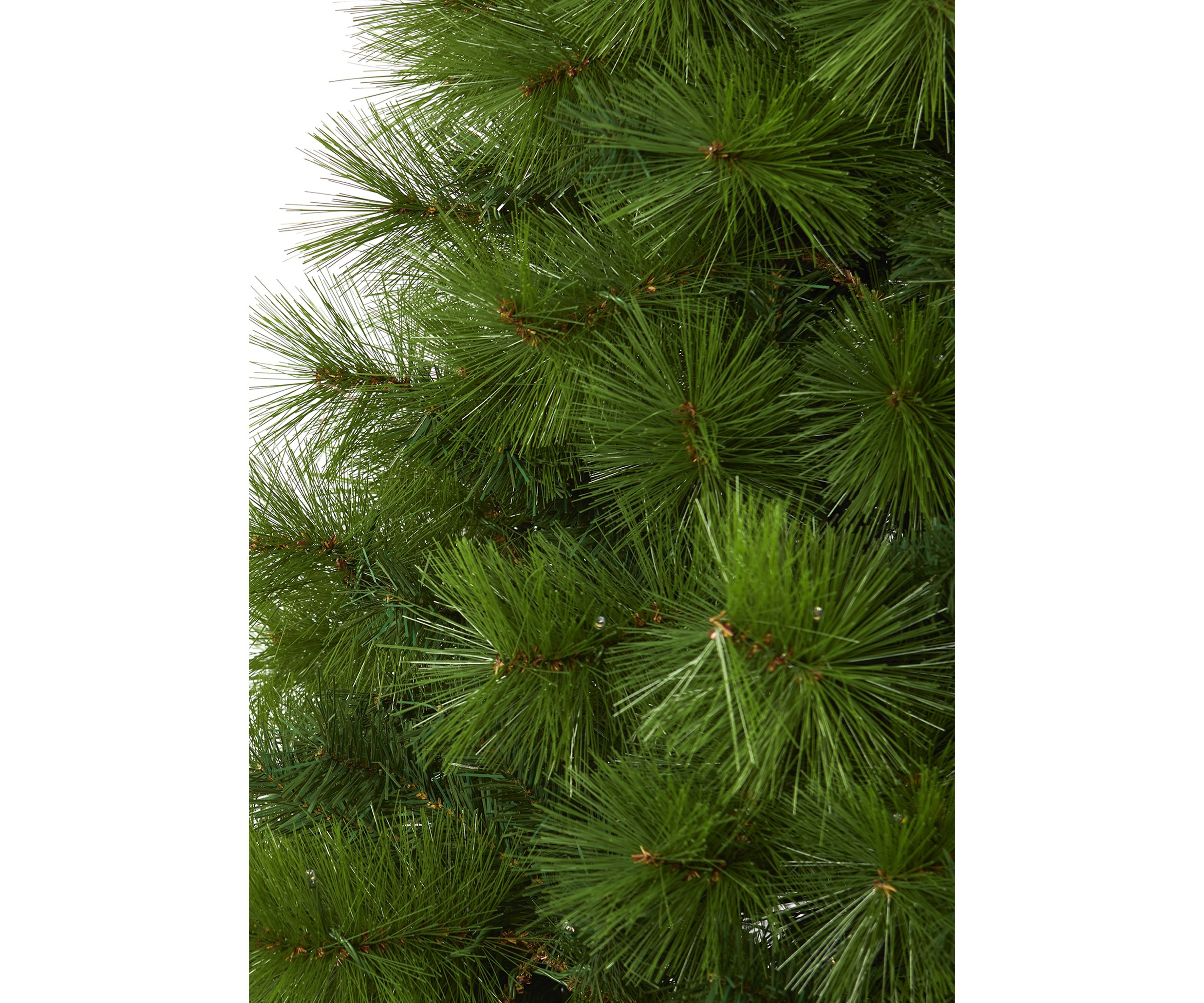 6.5 Foot Green Scotch Pine Artificial Christmas Tree with 350 Clear LED Lights