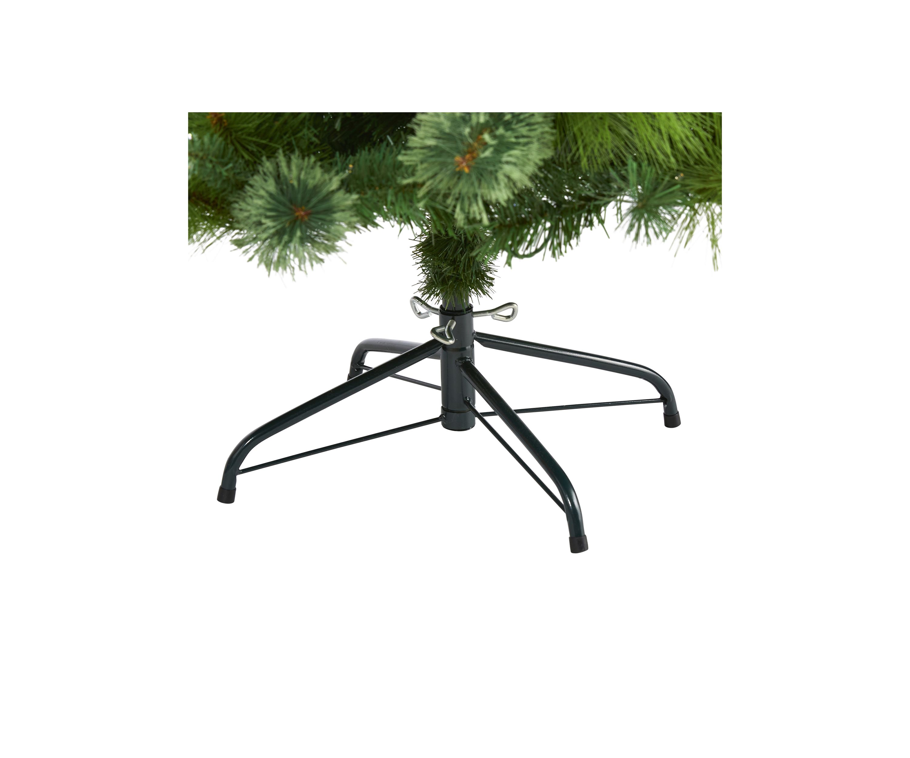 5 Foot Montana Mixed Pine Artificial Christmas Tree with Pine Cones, Berries and 250 Clear LED Lights