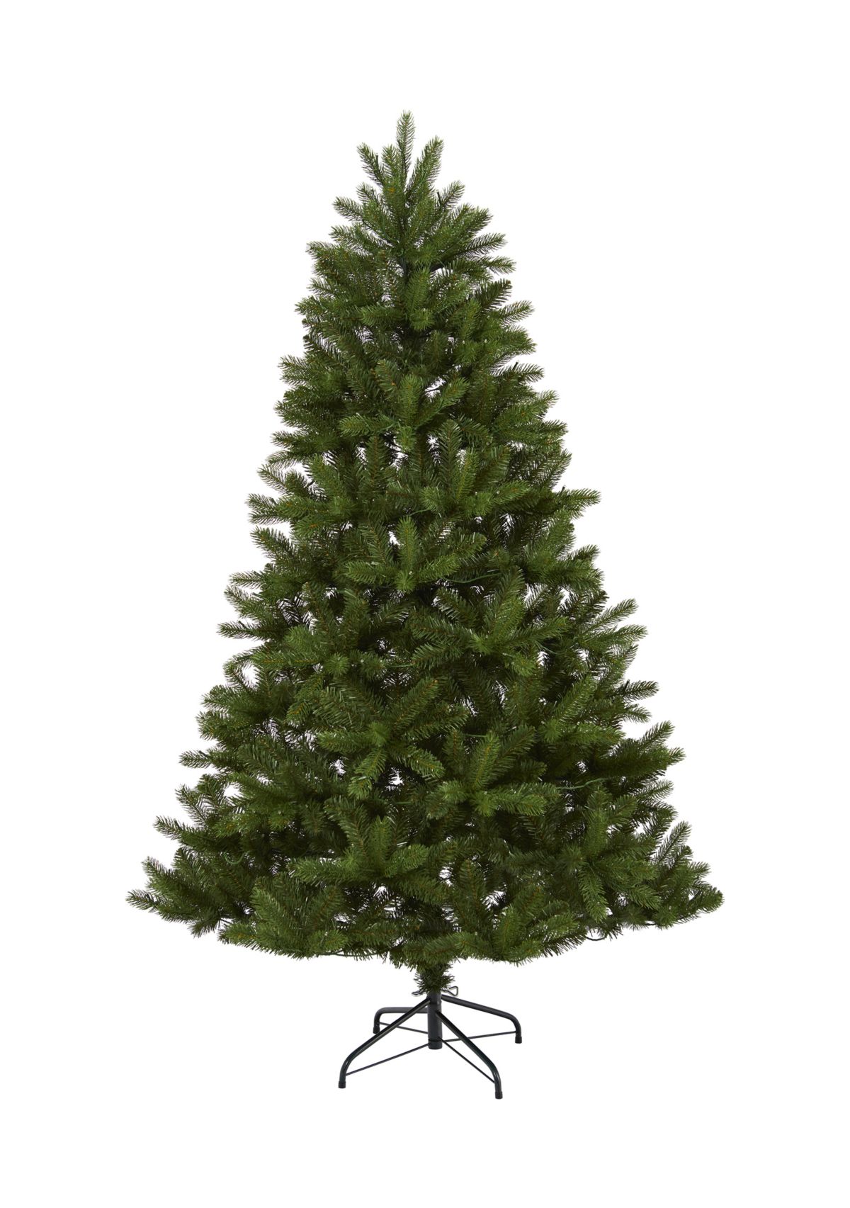 6 Foot New Haven Spruce “Natural Look” Artificial Christmas Tree with 350 LED Lights