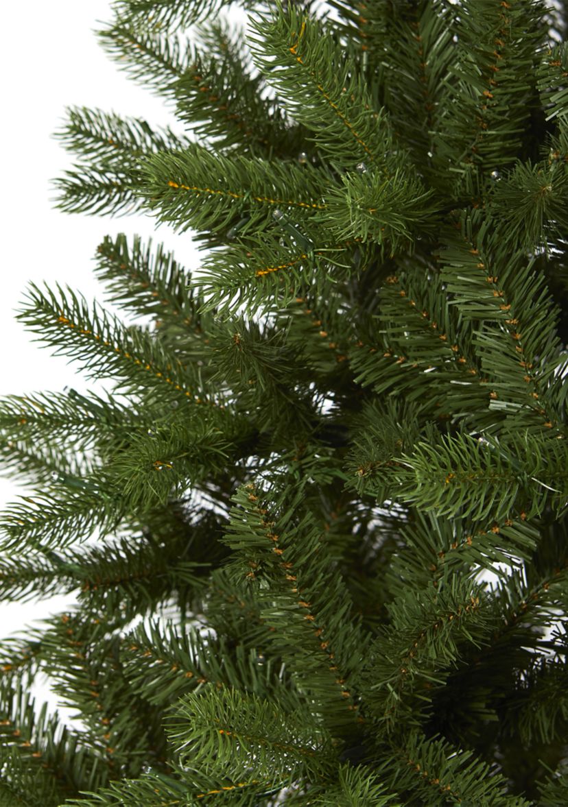 6 Foot New Haven Spruce “Natural Look” Artificial Christmas Tree with 350 LED Lights