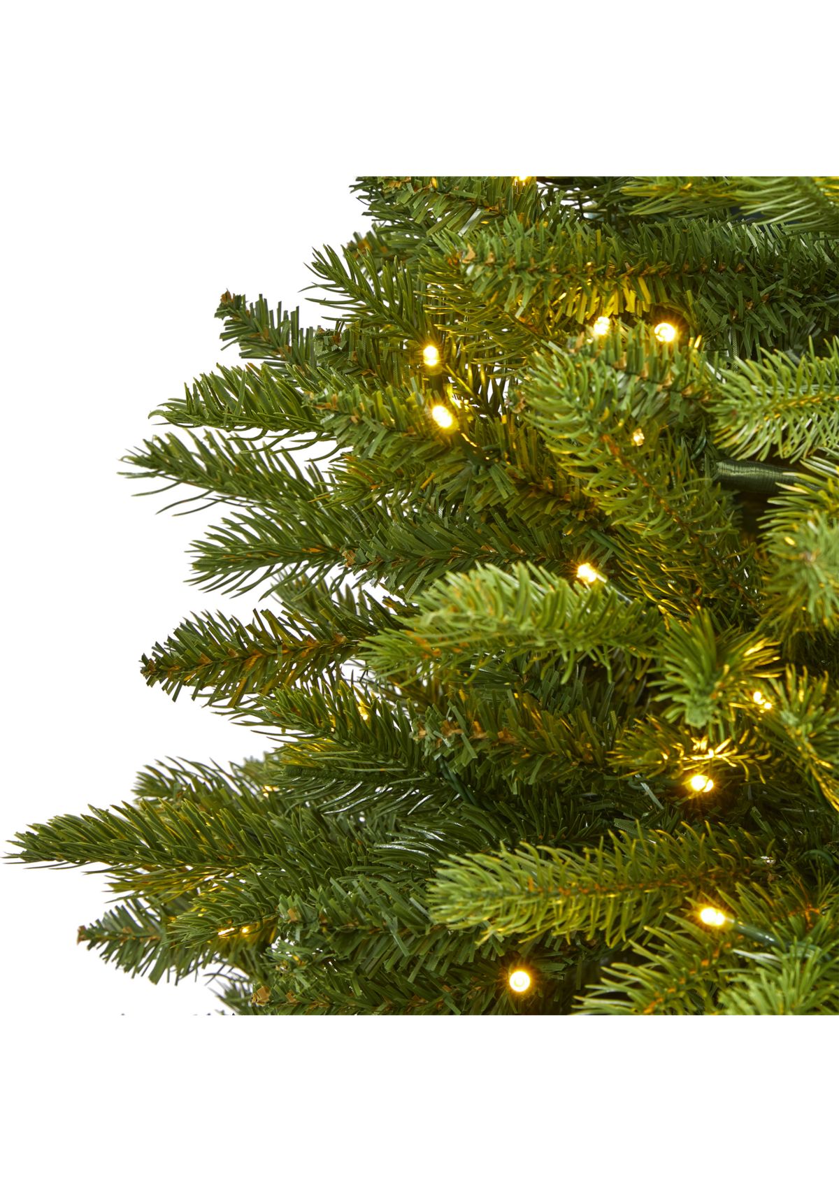 4 Foot Sierra Spruce “Natural Look” Artificial Christmas Tree with 150 Clear LED Lights