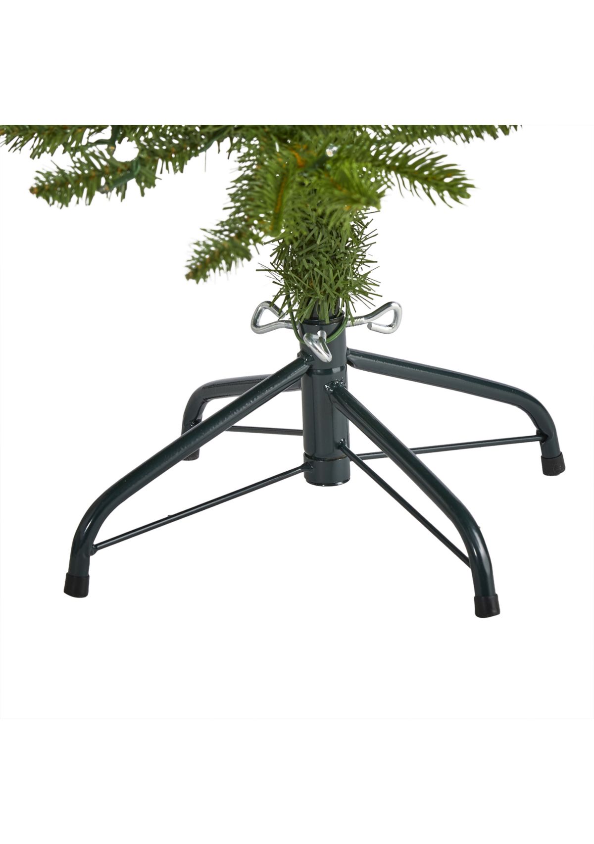 4 Foot Sierra Spruce “Natural Look” Artificial Christmas Tree with 150 Clear LED Lights