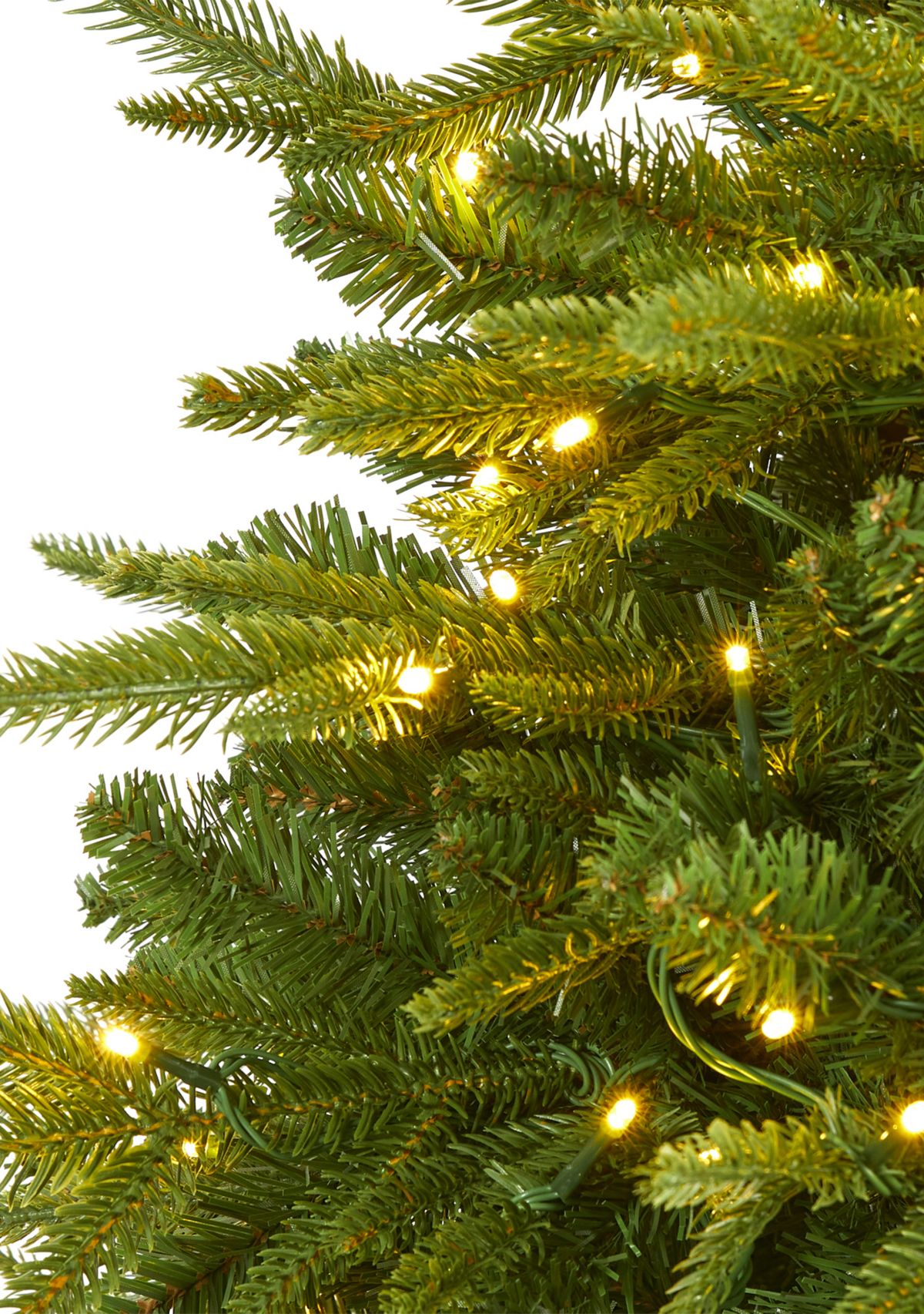 5 Foot Colorado Mountain Fir “Natural Look” Artificial Christmas Tree with 250 Clear LED Lights