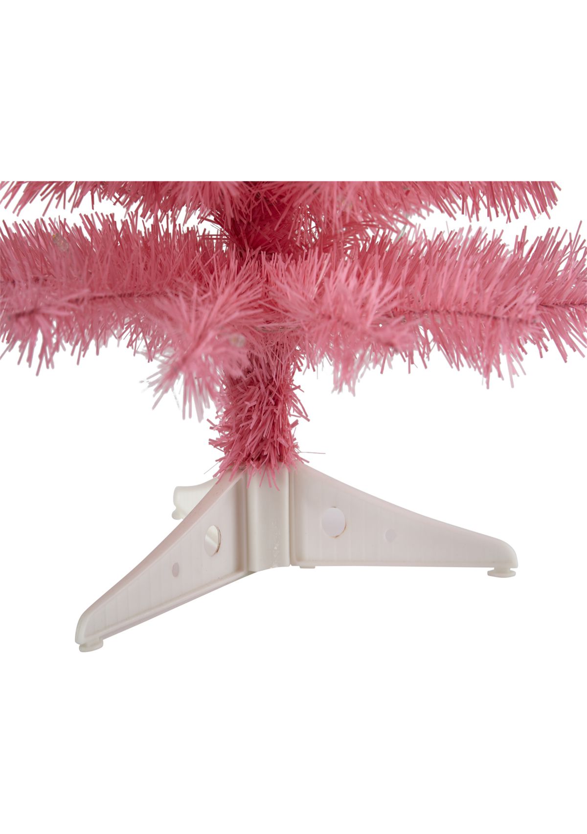 Pink Christmas Tree with LED Lights and Bendable Branches
