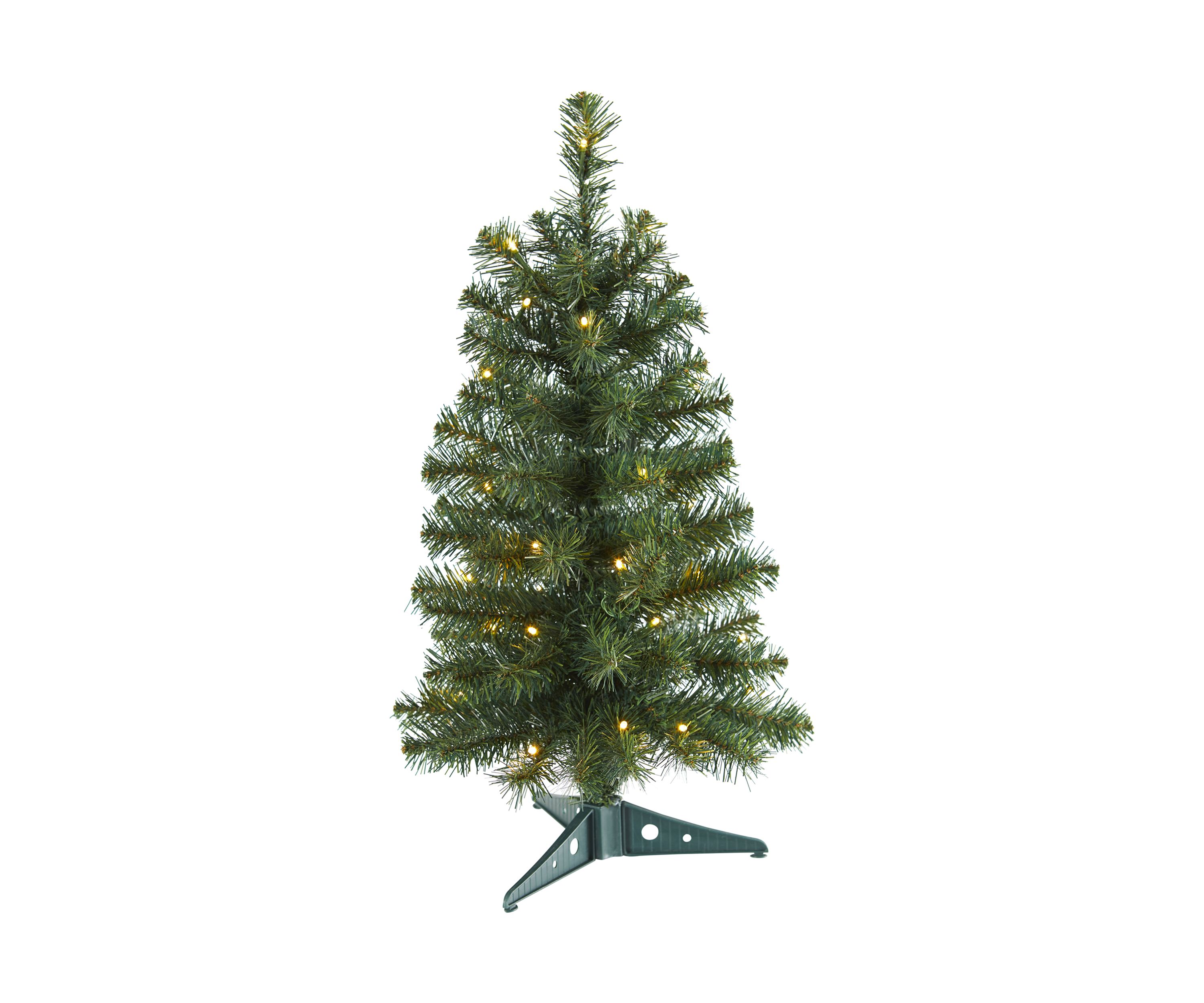 Green Christmas Tree with LED Lights and Bendable Branches