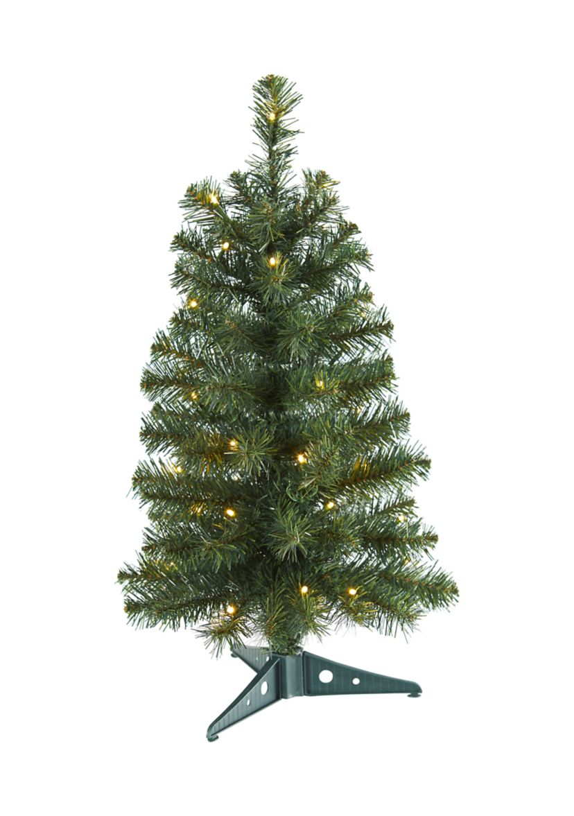Green Christmas Tree with LED Lights and Bendable Branches