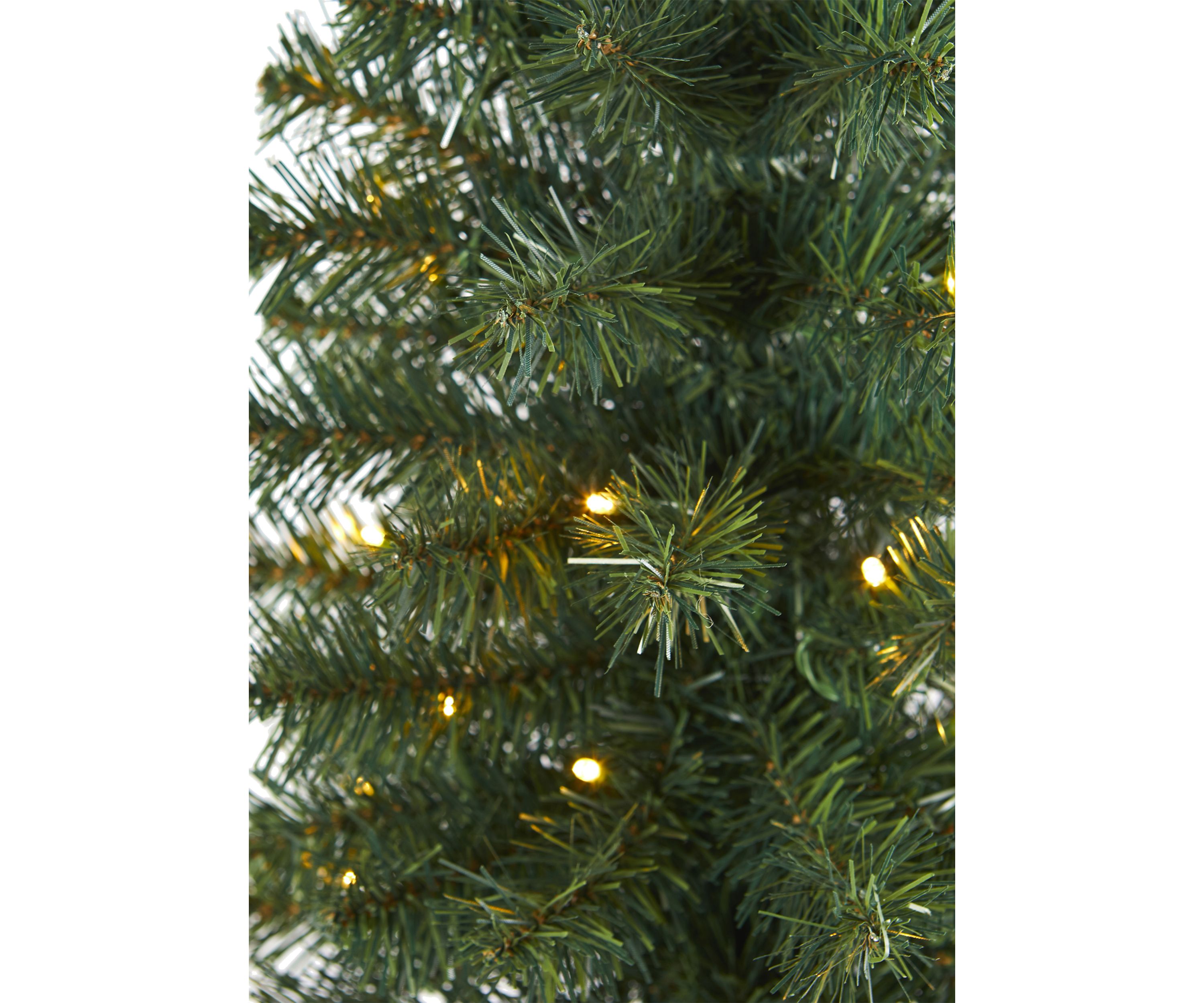 Green Christmas Tree with LED Lights and Bendable Branches