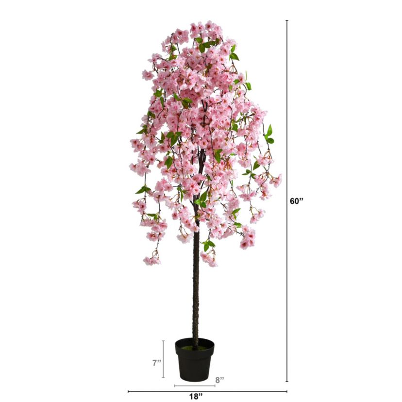 5-Foot Cherry Blossom Artificial Tree