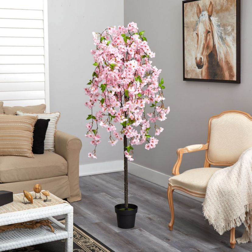 5-Foot Cherry Blossom Artificial Tree