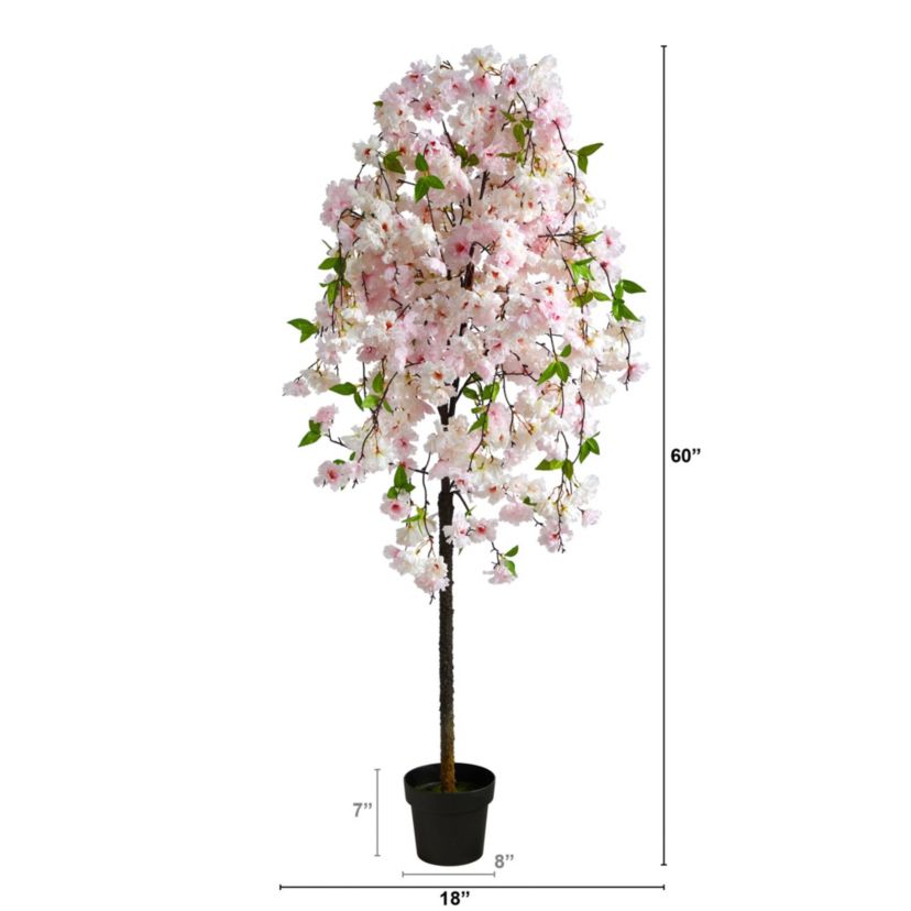 5-Foot Cherry Blossom Artificial Tree