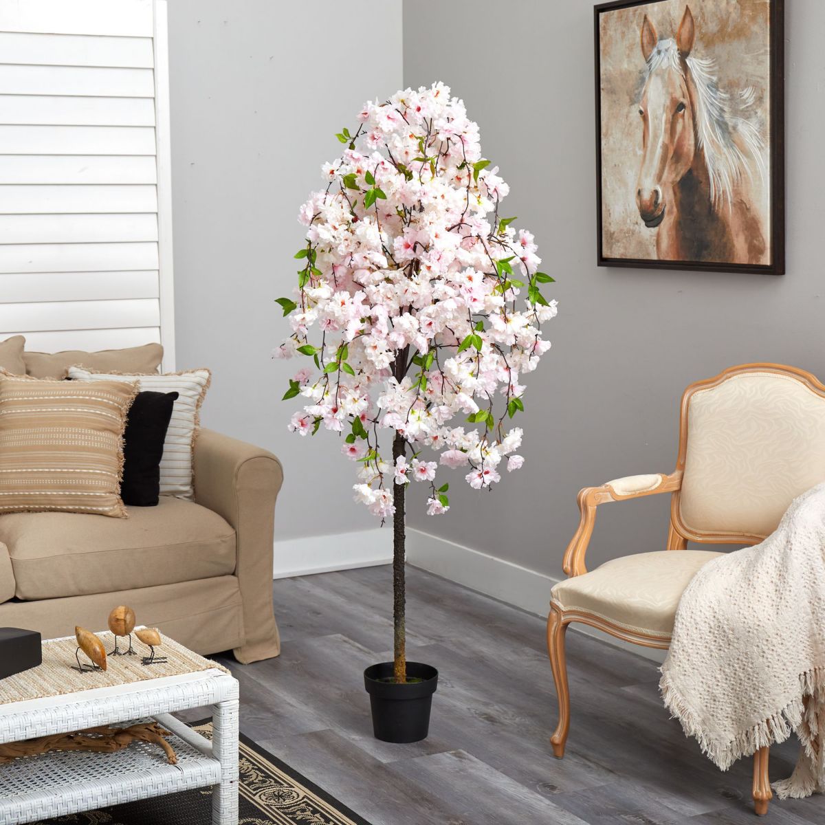 5-Foot Cherry Blossom Artificial Tree