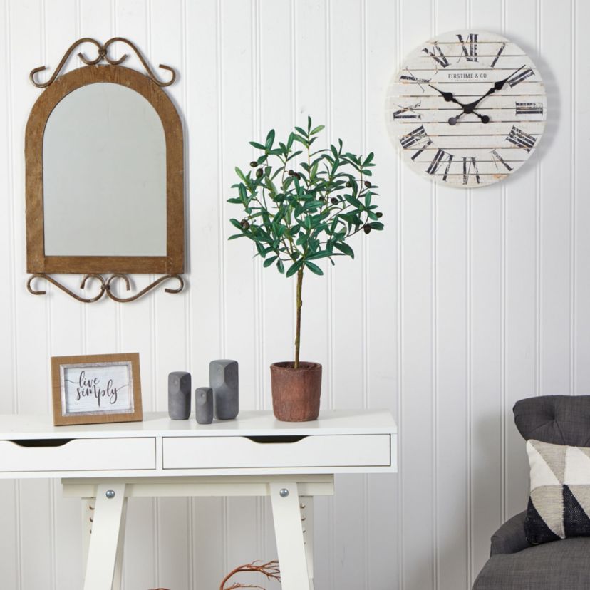 31-Inch Olive Artificial Tree