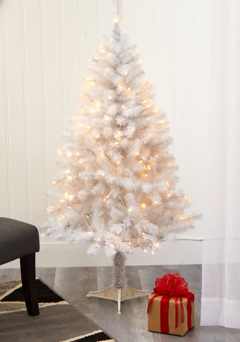 White Christmas Tree