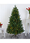 5 Foot New Hampshire Fir Artificial Christmas Tree with 150 LED Lights