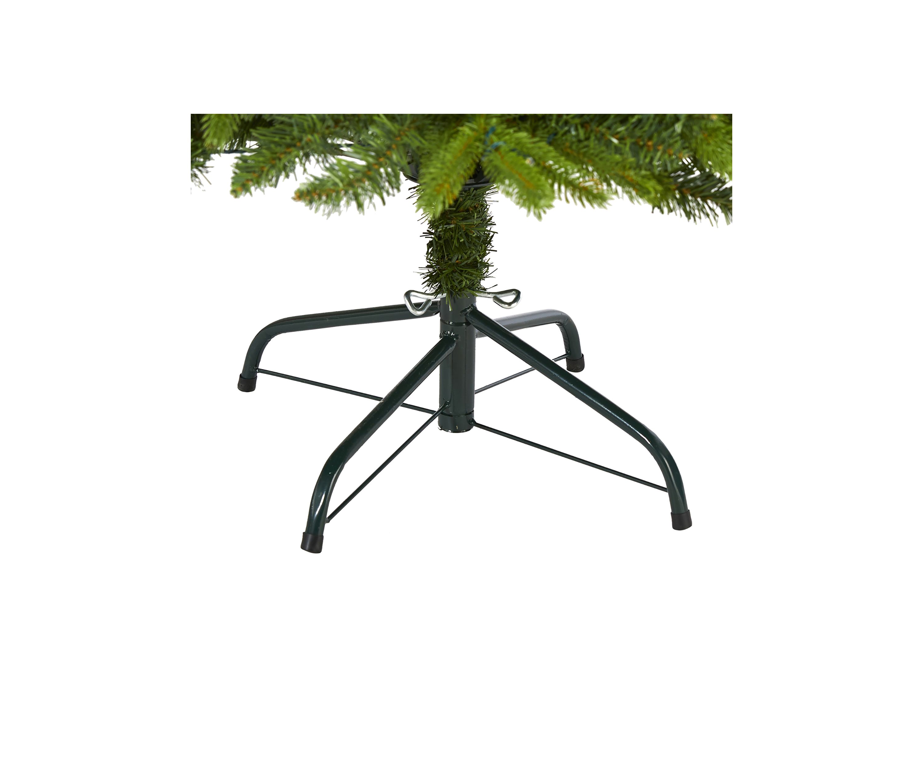 6 Foot Sun Valley Fir Artificial Christmas Tree with 300 Clear LED Lights