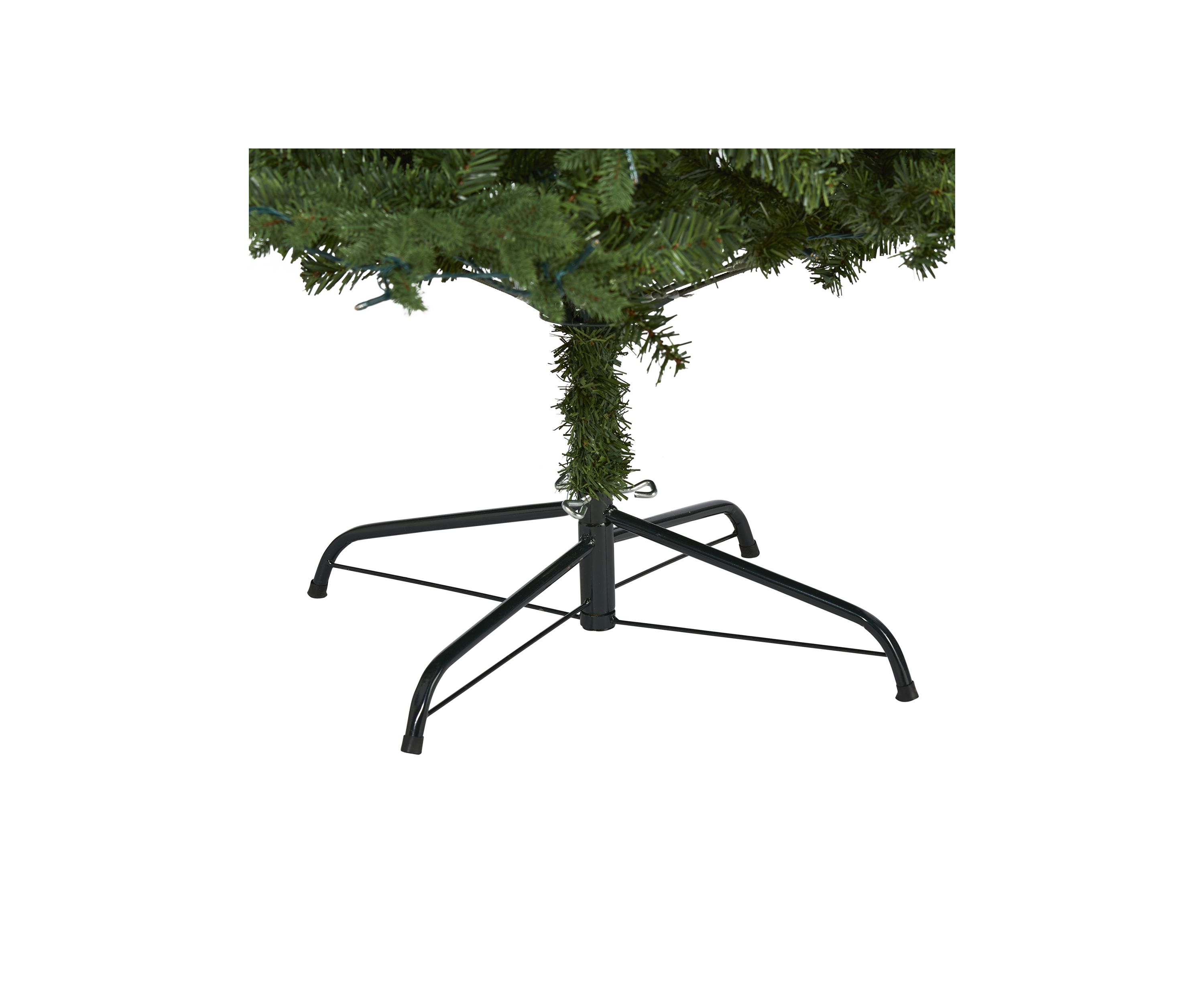 Vermont Fir Christmas Tree with Clear LED Lights
