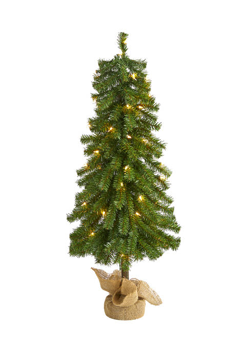 Nearly Natural 3 Foot Alpine Artificial Christmas Tree