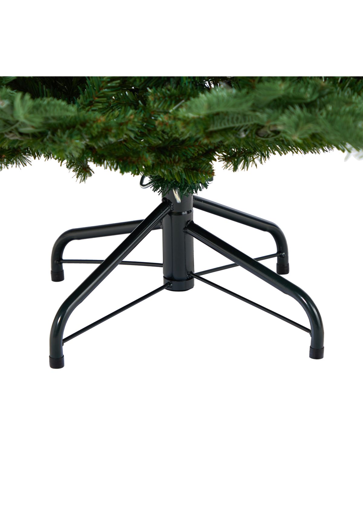 5 Foot South Carolina Spruce Artificial Christmas Tree with 300 White Warm Lights and 1370 Bendable Branches