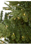 9 Foot Layered Washington Spruce Artificial Christmas Tree with 750 Clear Lights and 2055 Bendable Branches