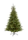 8 Foot North Carolina Spruce Artificial Christmas Tree with 650 Clear Lights and 1303 Bendable Branches