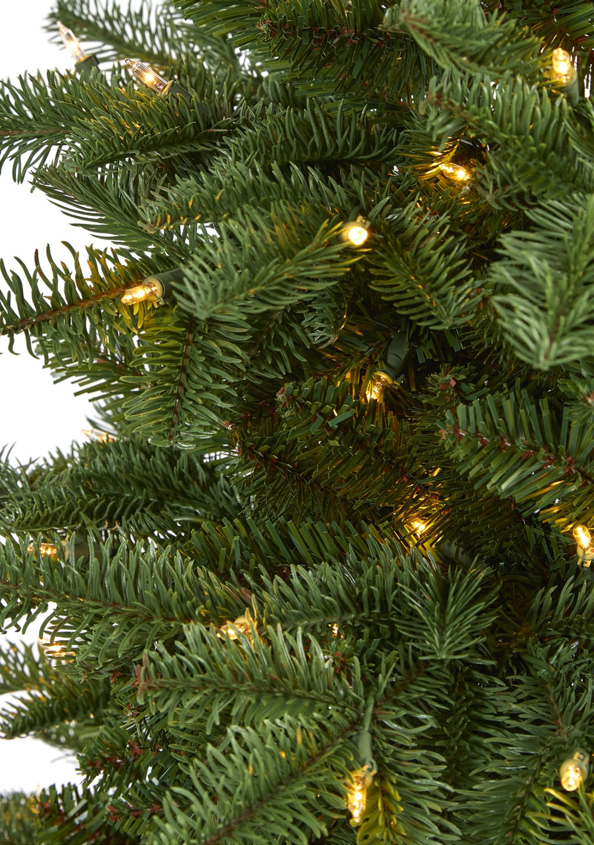 6 Foot South Carolina Fir Artificial Christmas Tree with 450 Clear Lights and 1598 Bendable Branches