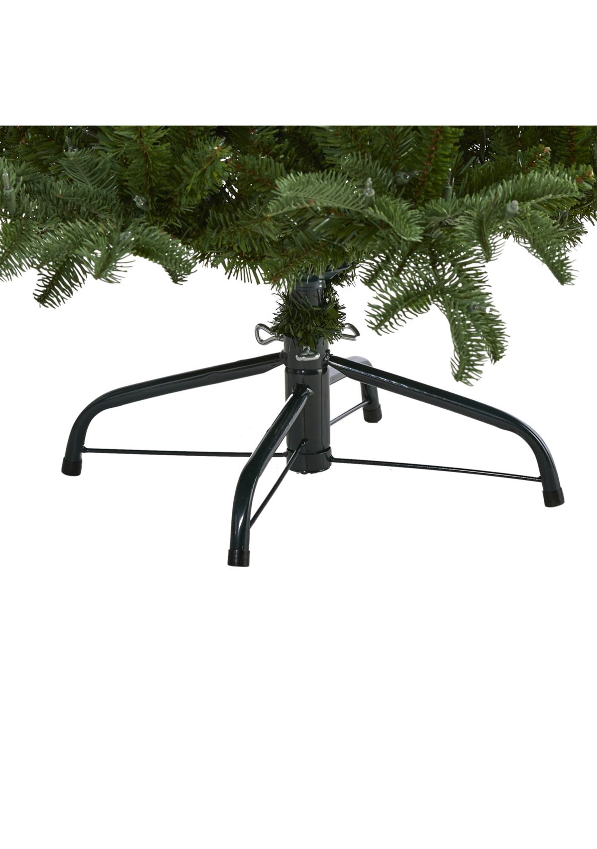 6 Foot South Carolina Fir Artificial Christmas Tree with 450 Clear Lights and 1598 Bendable Branches