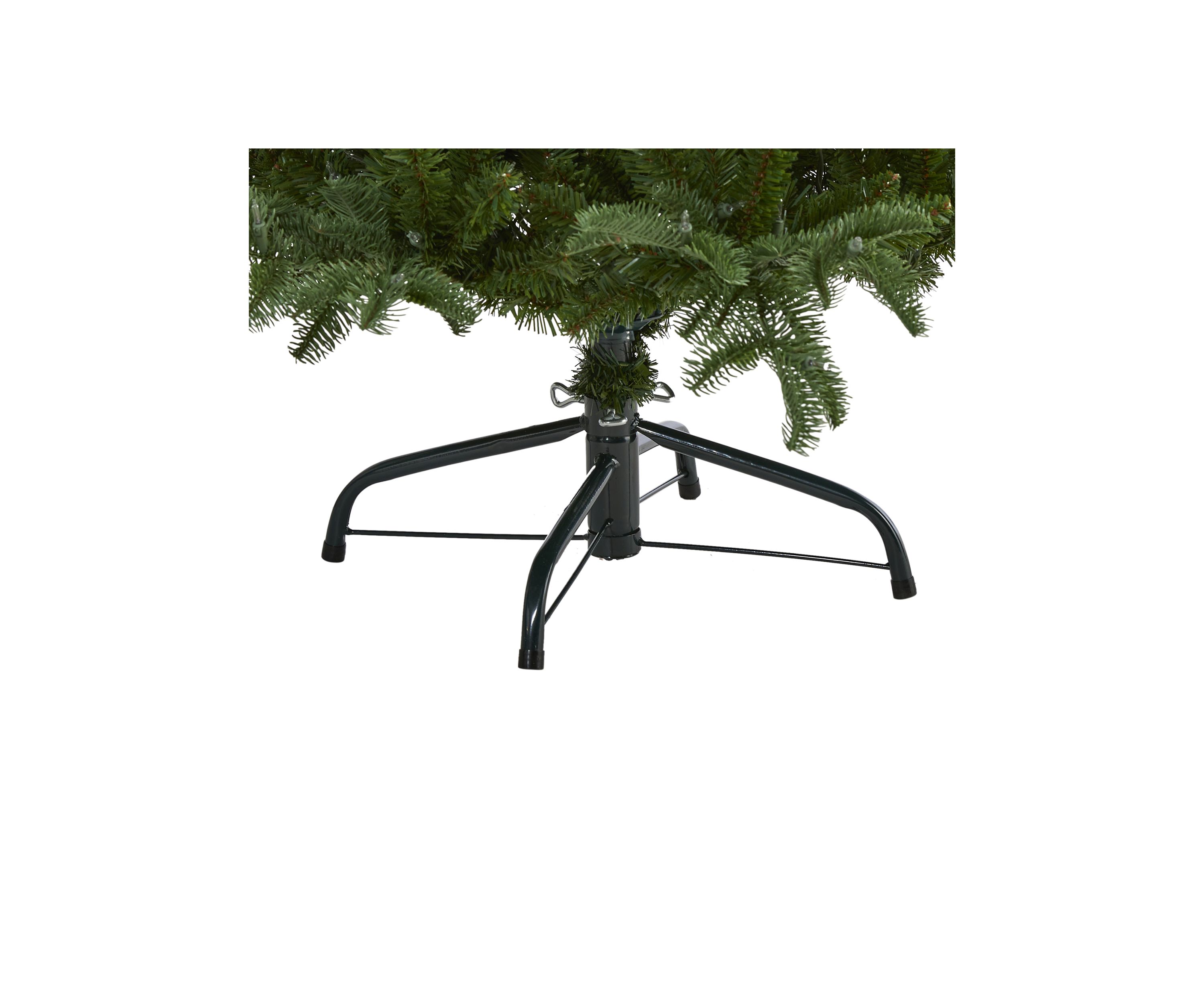 6 Foot South Carolina Fir Artificial Christmas Tree with 450 Clear Lights and 1598 Bendable Branches