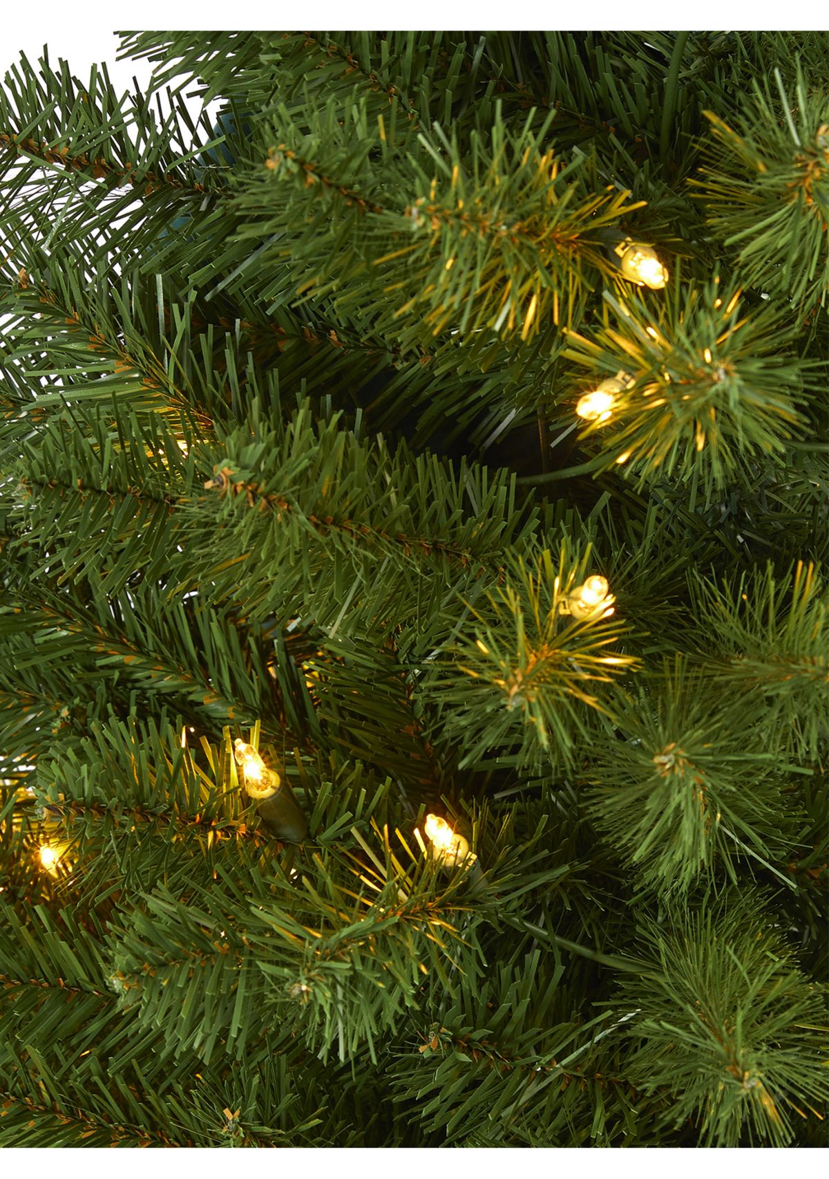 5 Foot Virginia Fir Artificial Christmas Tree with 200 Clear Lights and 379 Bendable Branches