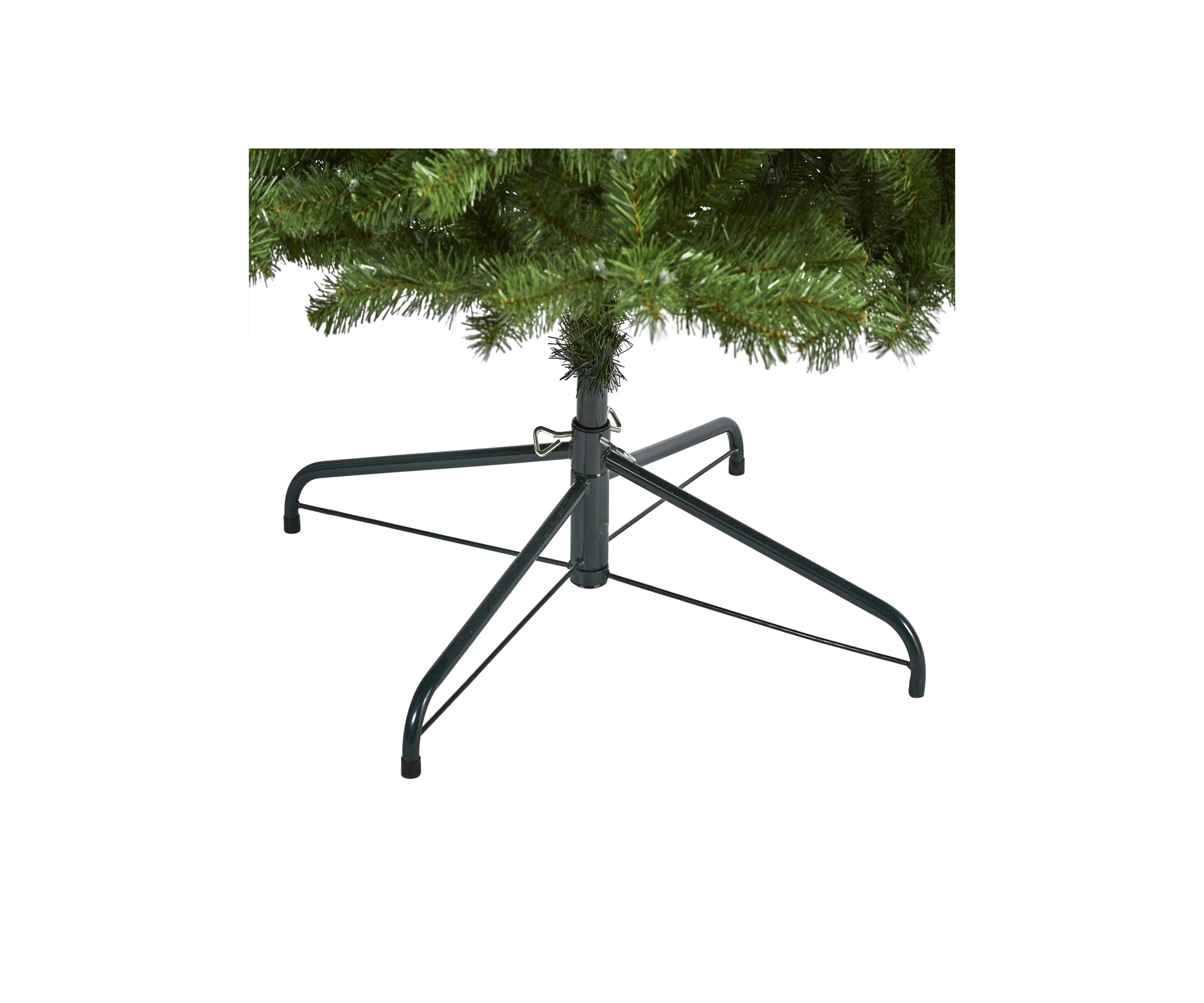 9 Foot Virginia Fir Artificial Christmas Tree with 600 Clear Lights and 1453 Bendable Branches