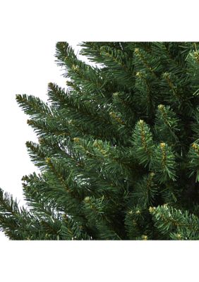 6-Foot Northern Rocky Spruce Artificial Christmas Tree with 838 Bendable Branches